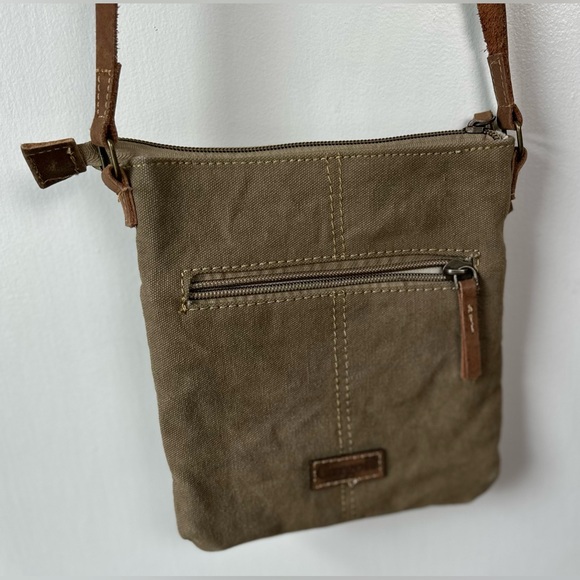 Stylish Canvas Crossbody Bag - Picture 2 of 4